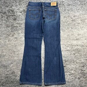 Levi's 515 Jeans Nouveau Womens 8MIS (30x31) Blue Low Rise Bootcut Flare Western